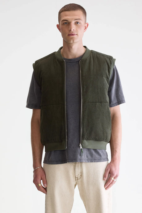 Bellerose Veste Jocko Réversible Dark Olive