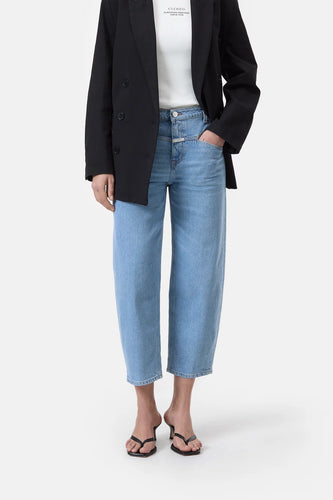 Closed Jean Stover-X Light Blue