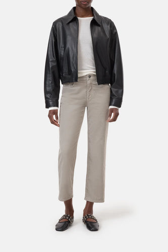 Closed Jean Milo en Velours Mud Grey