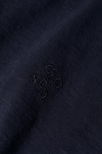 Charger l&#39;image dans la galerie, Closed T-shirt Logo en Coton Biologique Dark Night