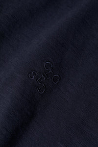 Closed T-shirt Logo en Coton Biologique Dark Night