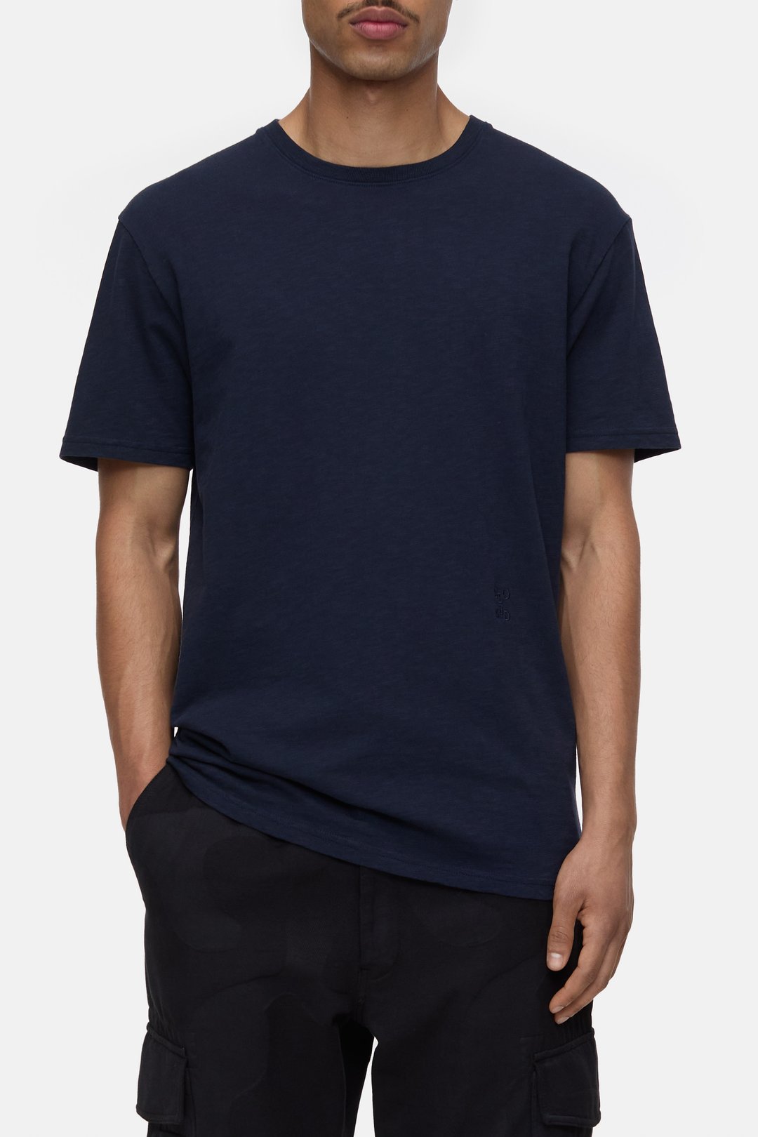 Closed T-shirt Logo en Coton Biologique Dark Night