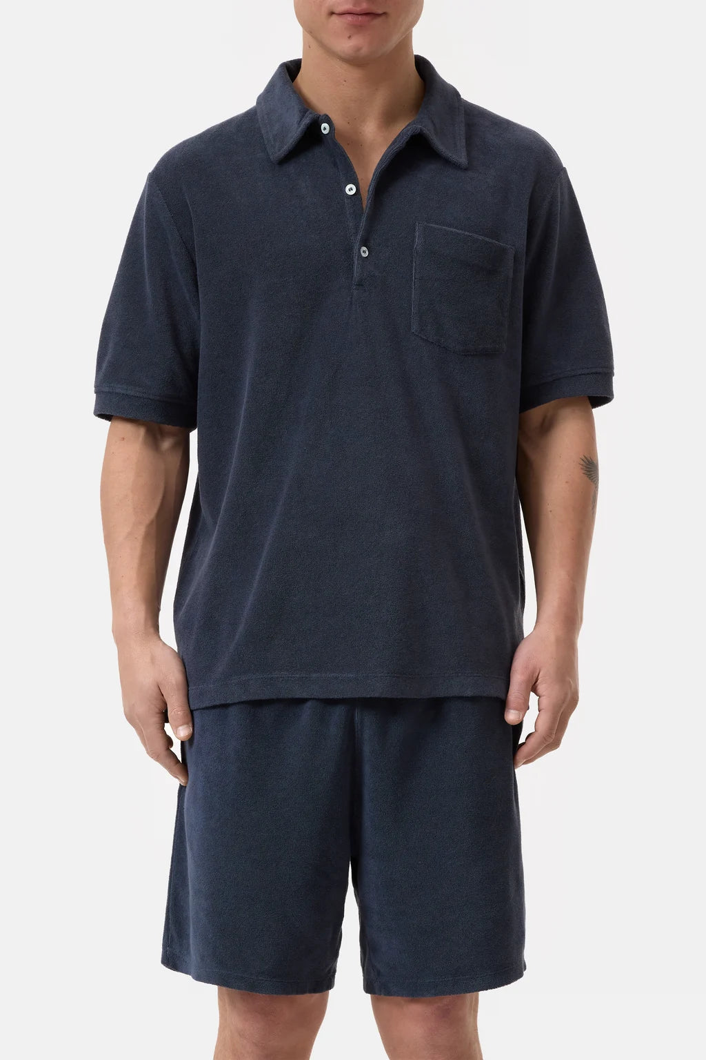 Closed T-shirt à col Polo Smokey Blue