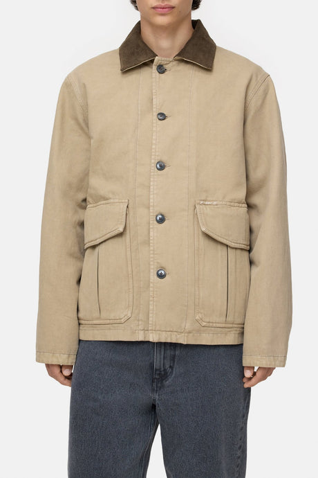 Closed Veste Cargo en Denim Cashew Cream