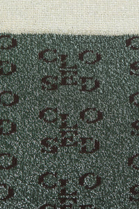 Closed Chaussettes Monogramme Vert