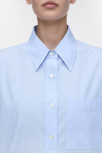 Closed Chemisier en Coton Lazio Blue