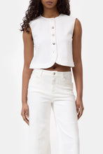 Charger l'image dans la galerie, Closed Veste Gilet en Denim White
