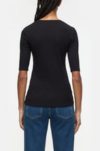 Charger l&#39;image dans la galerie, Closed T-shirt en Coton Modal Black