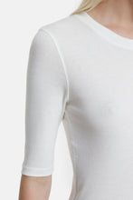 Charger l&#39;image dans la galerie, Closed T-shirt en Coton Modal Ivory