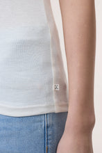 Charger l&#39;image dans la galerie, Closed T-shirt en Coton Modal Ivory