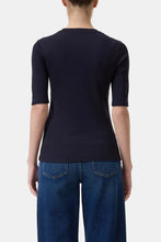 Charger l&#39;image dans la galerie, Closed T-shirt en Coton Modal Dark Night