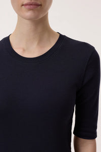 Closed T-shirt en Coton Modal Dark Night