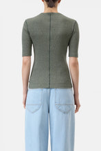 Charger l&#39;image dans la galerie, Closed T-shirt en Coton Forest Green