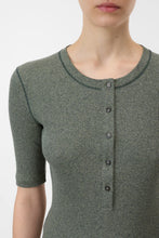 Charger l&#39;image dans la galerie, Closed T-shirt en Coton Forest Green