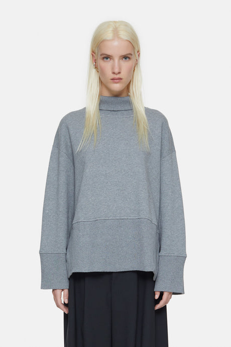 Closed Sweatshirt Col roulé Grey