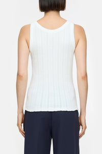 Closed Top en Coton Ivory