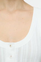Charger l&#39;image dans la galerie, Closed Top en Coton Ivory