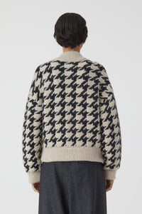 Closed Cardigan en Jacquard Black