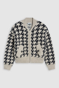 Closed Cardigan en Jacquard Black