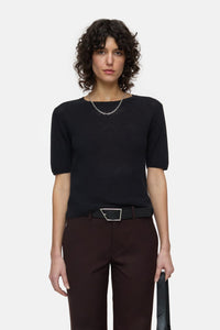 Closed Top en Tricot Black