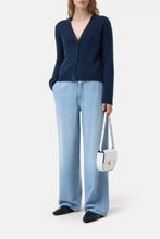 Charger l&#39;image dans la galerie, Closed Cardigan en Laine Dark Night