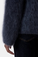 Charger l'image dans la galerie, Closed Pull Col V en Cachemire Storm Blue