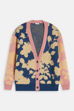 Charger l&#39;image dans la galerie, Closed Cardigan en jacquard Space blue