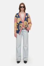 Charger l&#39;image dans la galerie, Closed Cardigan en jacquard Space blue