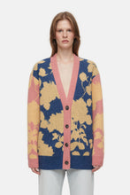 Charger l&#39;image dans la galerie, Closed Cardigan en jacquard Space blue