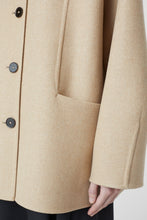 Charger l&#39;image dans la galerie, Closed Manteau Doubleface en Laine Beige