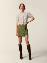 Charger l&#39;image dans la galerie, Rouje Cardigan Cassia en Laine Ecru