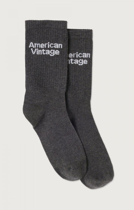 American vintage Chaussettes Mixte Clypsun Anthracite