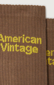 American vintage Chaussettes Mixte Clypsun Brun