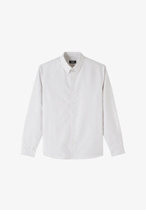 A.P.C. Chemise Greg à Rayures Bordeaux