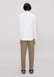 A.P.C. Chemise Greg à Rayures Bordeaux