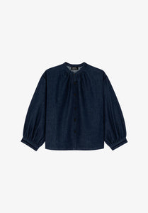 A.P.C. Blouse Beth Bleu Fonce
