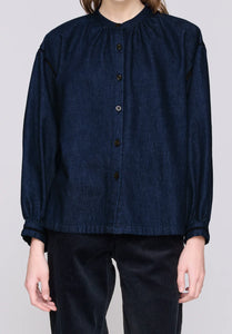 A.P.C. Blouse Beth Bleu Fonce