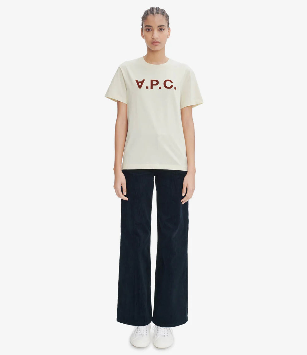 A.P.C. Jean Elisabeth en Velours Dark Navy