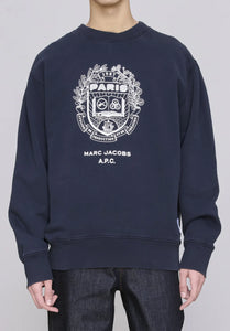 A.P.C. x Marc Jacobs Sweatshirt University Dark Navy