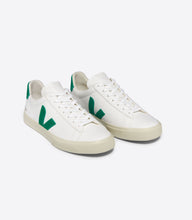 Charger l&#39;image dans la galerie, VEJA Campo Chromefree Leather White Emeraude