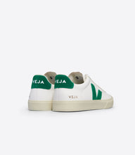 Charger l&#39;image dans la galerie, VEJA Campo Chromefree Leather White Emeraude