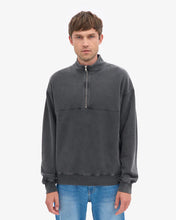 Charger l&#39;image dans la galerie, Colorful Standard Quarter Zip Faded black