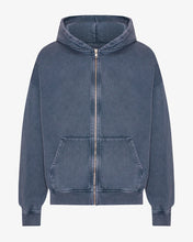 Charger l&#39;image dans la galerie, Colorful Standard Hoodie Zip Oversized Neptune Blue