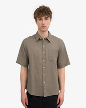 Charger l'image dans la galerie, Colorful Standard Chemise Manches Courtes en Lin Dusty Olive