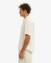 Charger l'image dans la galerie, Colorful Standard Chemise Manches Courtes en Lin Ivory White