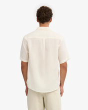 Charger l'image dans la galerie, Colorful Standard Chemise Manches Courtes en Lin Ivory White