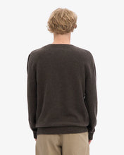 Charger l&#39;image dans la galerie, Colorful Standard Pull Classic merino Wool Crew Coffee brown