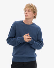 Charger l&#39;image dans la galerie, Colorful Standard Pull Classic merino Wool Crew Petrol Blue