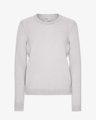 Colorful Standard Pull Classic merino Wool Crew Snow Melange