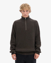 Charger l&#39;image dans la galerie, Colorful Standard Quarter Zip merino Wool Coffee Brown